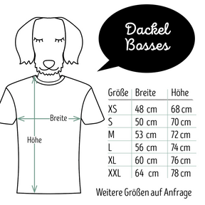 Unisex T-Shirt: Dackel Boss Alma