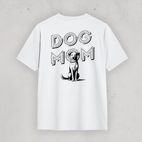 Organic T-Shirt DOG MOM Lieblingshund Furry: personalisiert