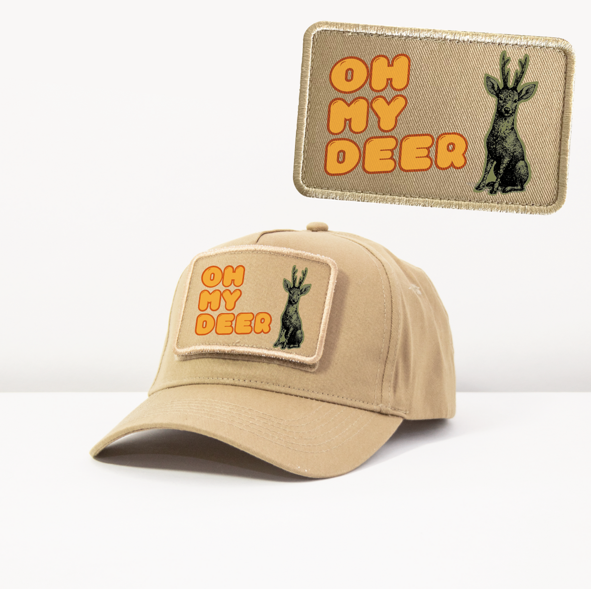 Cap „Oh my Deer“ Sand