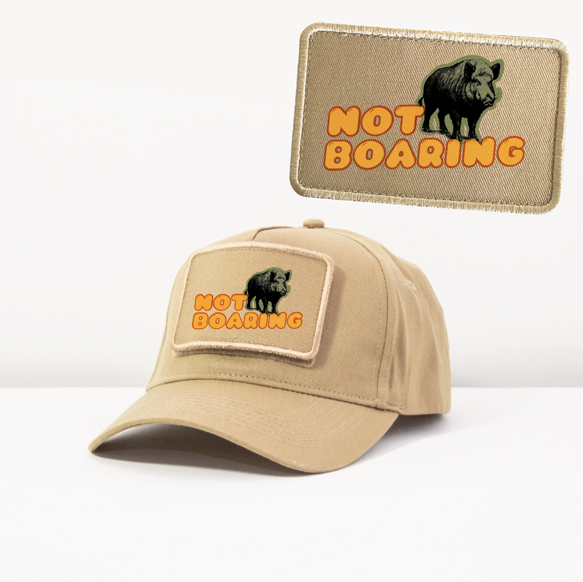 Cap „Not Boaring“ Sand