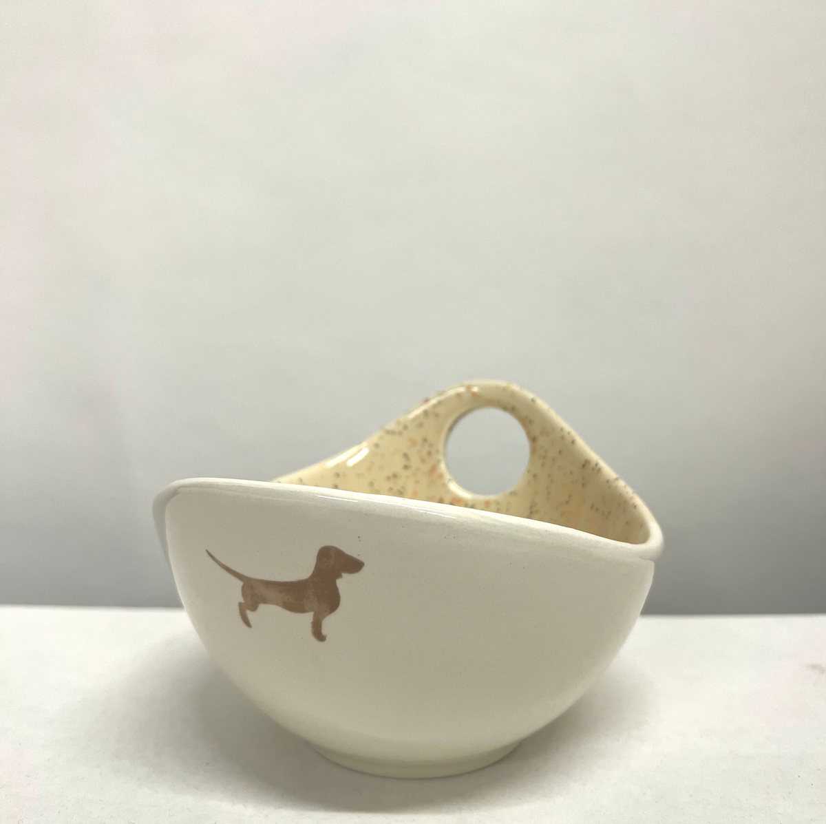 Soup Bowl 16 Dackel Sand