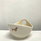 Soup Bowl 16 Dackel Sand