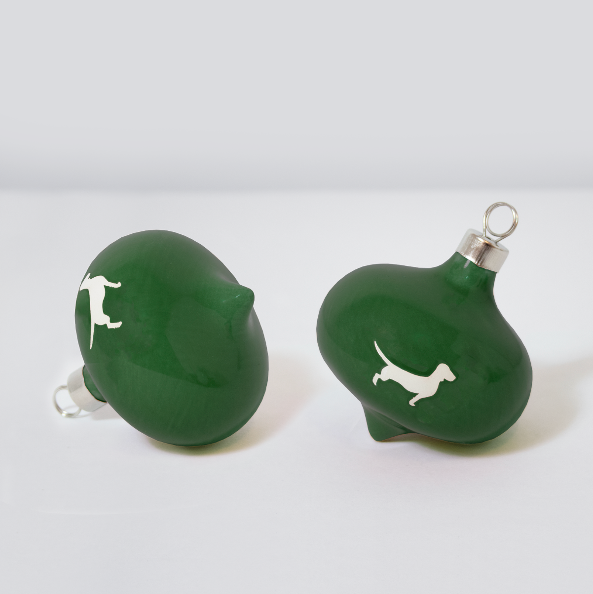 Christbaumkugel Drop Lieblingshund Green