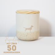Leckerlidose groß Lieblingshund Sand