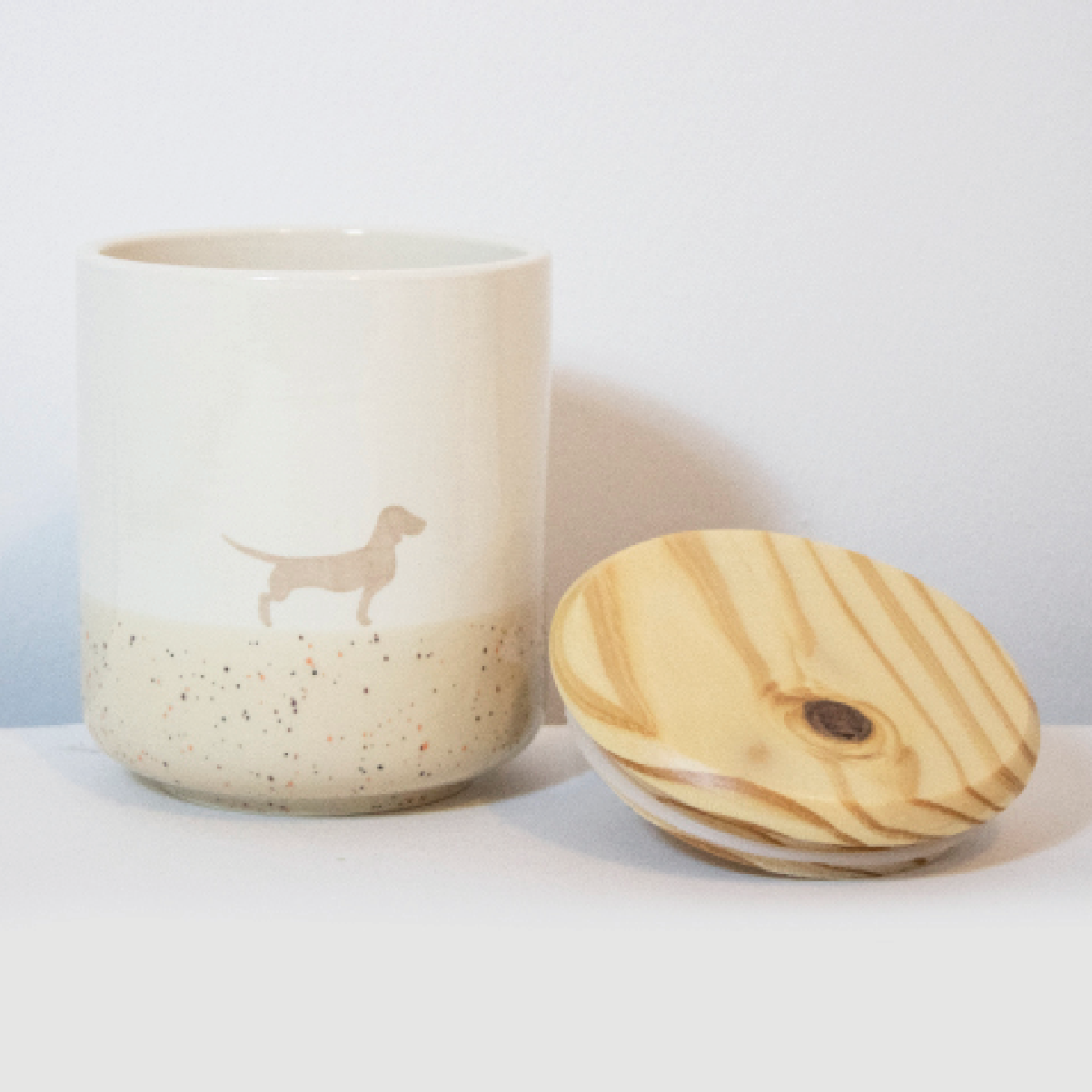 Leckerlidose groß Lieblingshund Sand