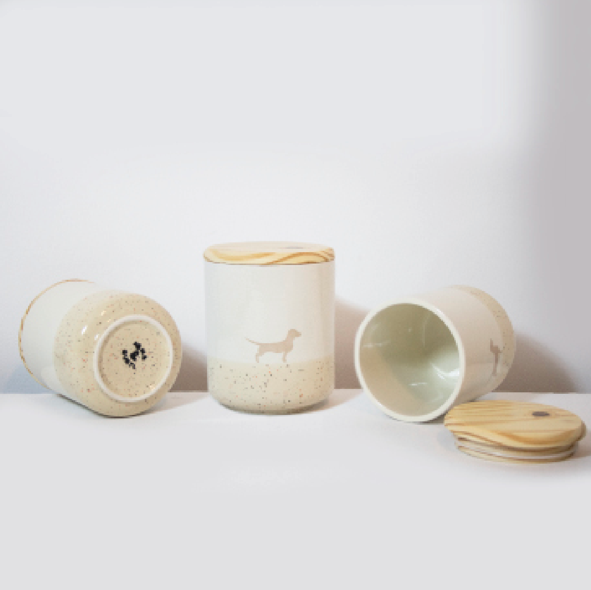 Leckerlidose groß Lieblingshund Sand