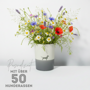 Vase 16 Lieblingshund Dusty