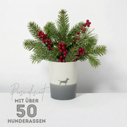 Vase 16 Lieblingshund Dusty