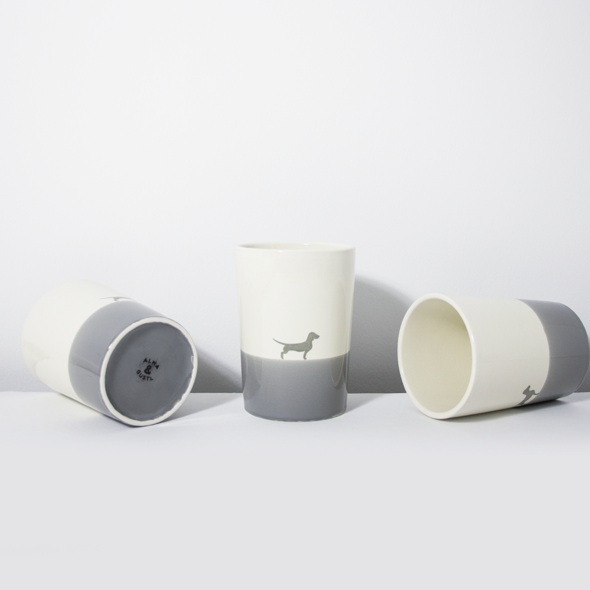 Vase 16 Lieblingshund Dusty