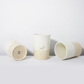 Vase 16 Lieblingshund Sand