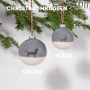 Christbaumkugel Dackel Dusty klein