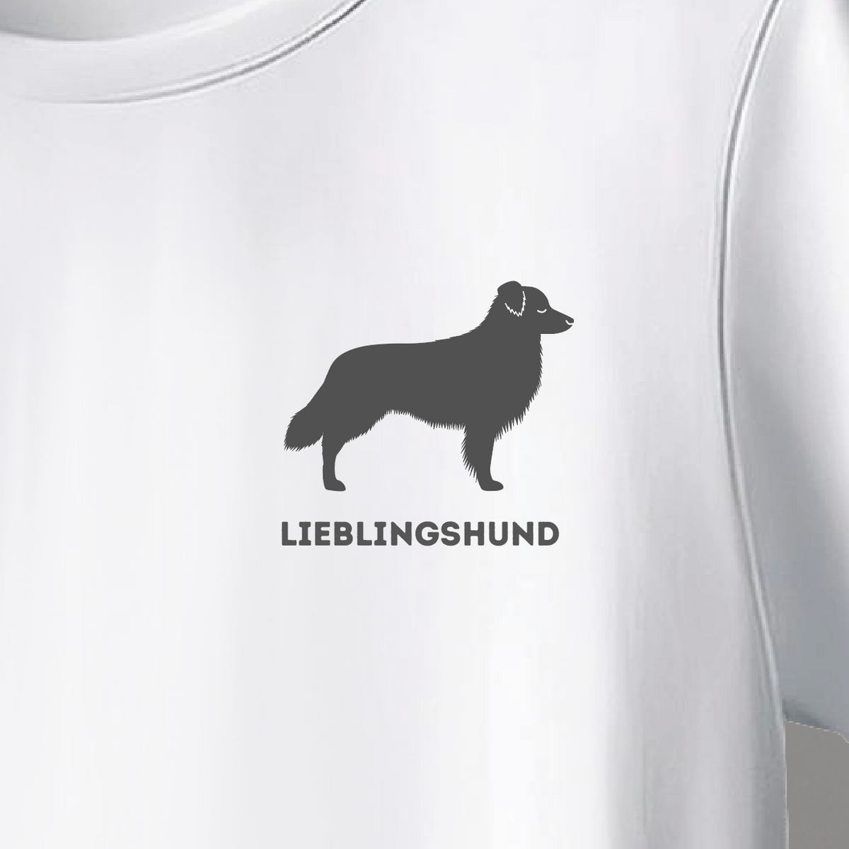 Unisex T-Shirt Lieblingshund: personalisiert