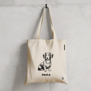 Tote Bag Favorite Dog Furry: personalized