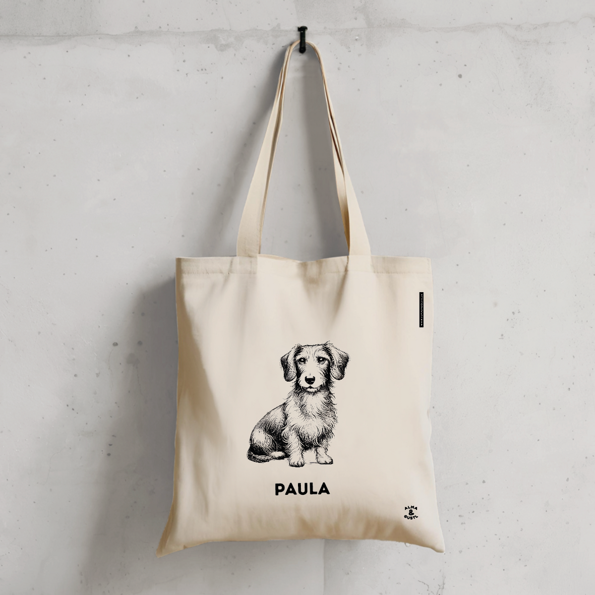 Tote Bag Lieblingshund Furry: personalisiert