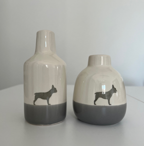 Vasenduo Lieblingshund 2er-Set Dusty B-Ware