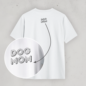 Organic T-Shirt DOG MOM Lieblingshund Furry: personalisiert