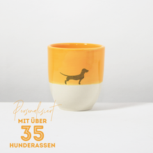 Becher Lieblingshund Orange Light
