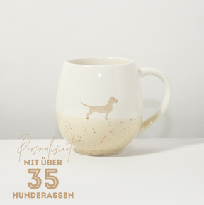 Große Tasse Lieblingshund Sand