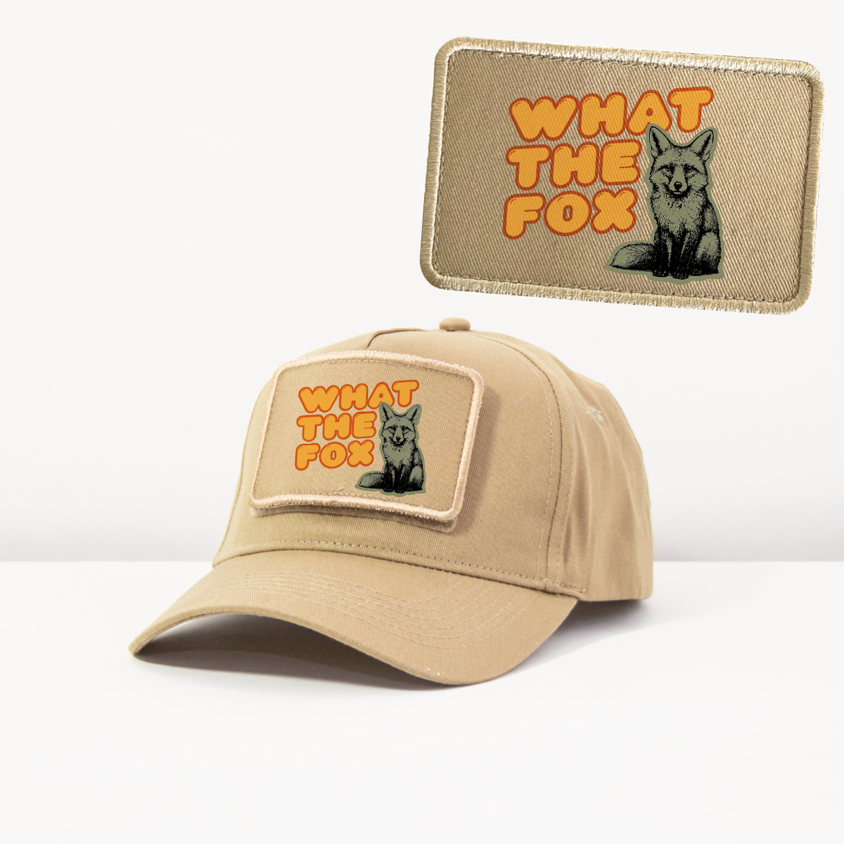 Cap „What the Fox“ Sand