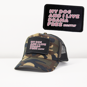 Trucker Cap „Drama Free“ Camouflage