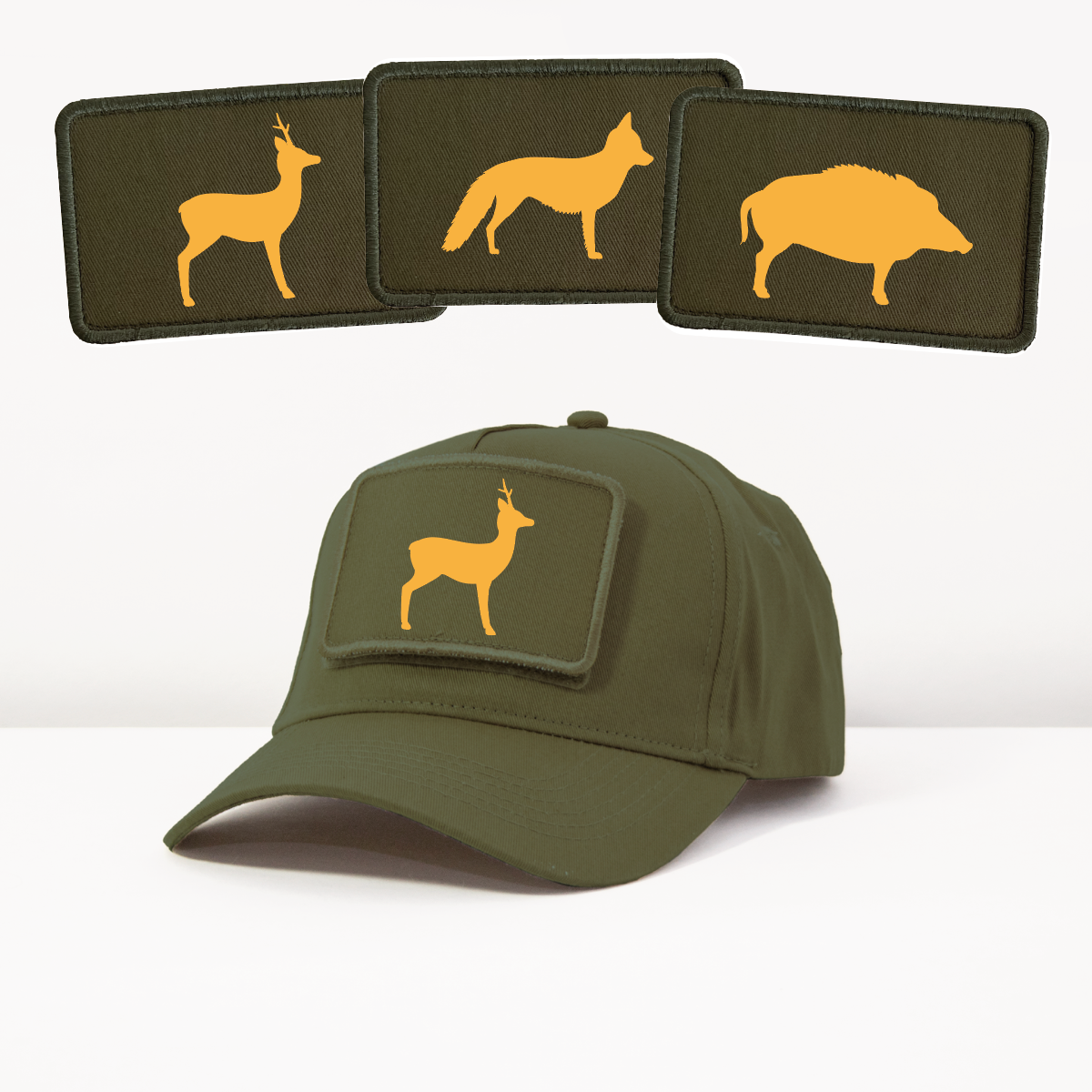 Cap Waldtiere Olive