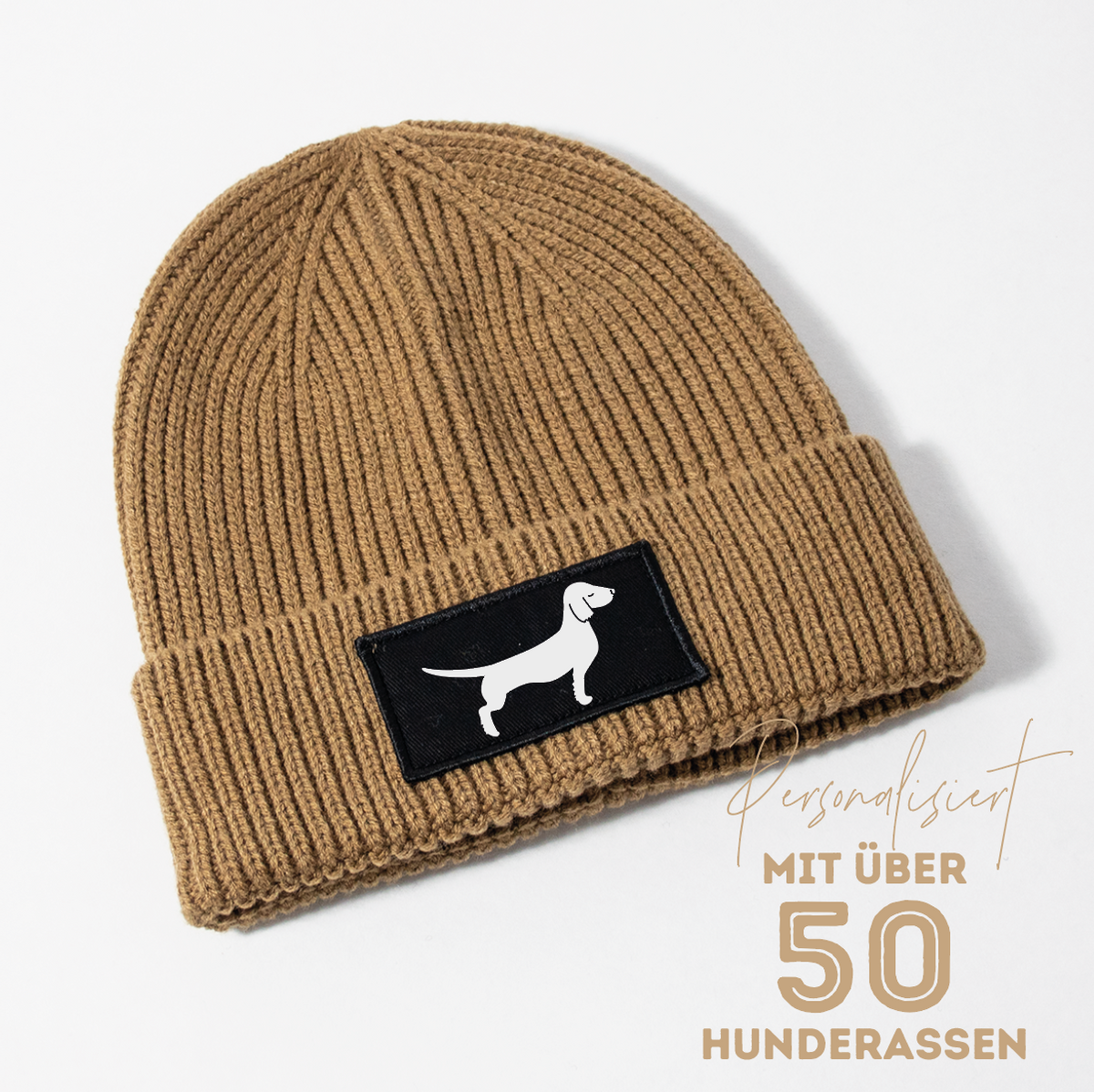 Mütze Lieblingshund Sand