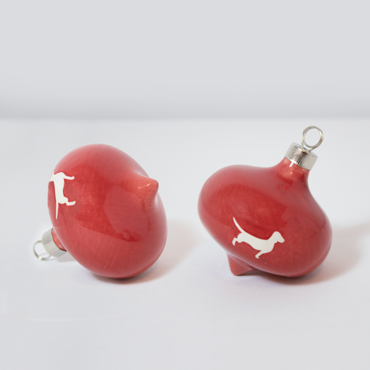 Christbaumkugel Drop Lieblingshund Ruby Red