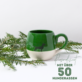 Tasse Lieblingshund Weihnachts-Edition Green
