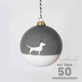 Große Christbaumkugel Lieblingshund Dusty