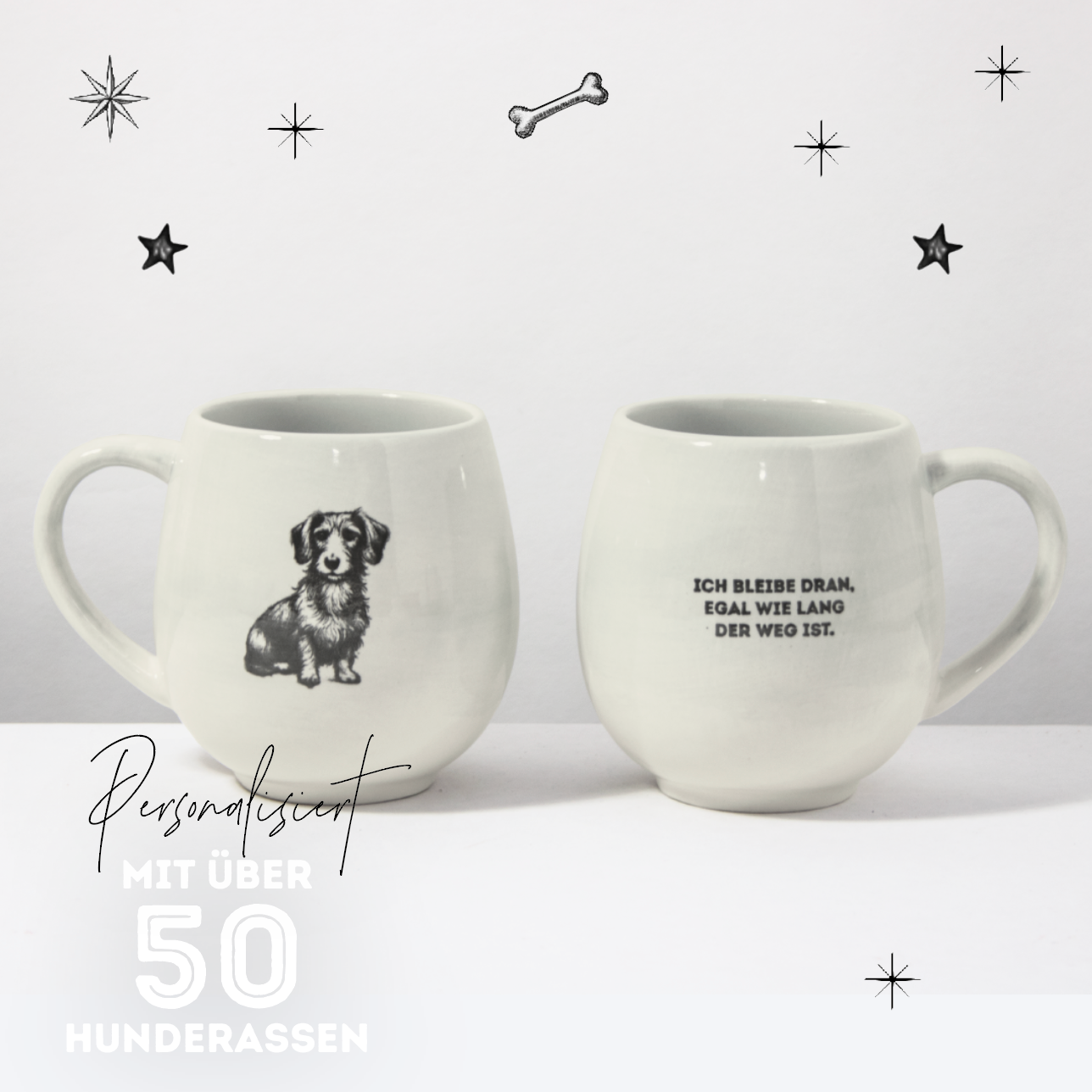 Tasse Wuffirmation Groß