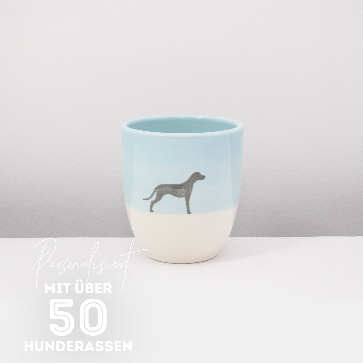 Becher Lieblingshund Powder Blue