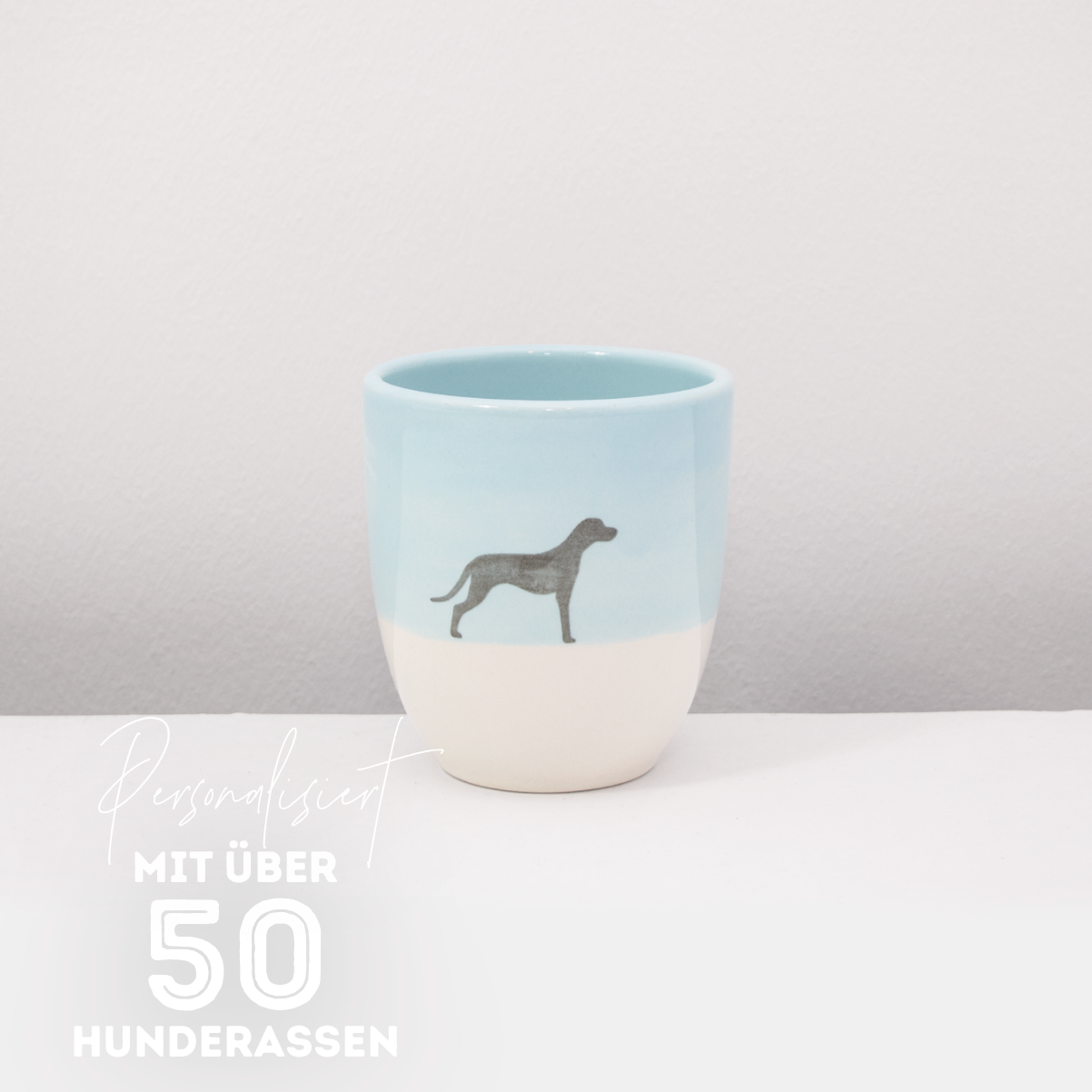 Becher Lieblingshund Powder Blue