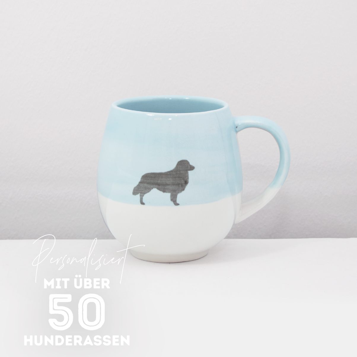 Große Tasse Lieblingshund Powder Blue