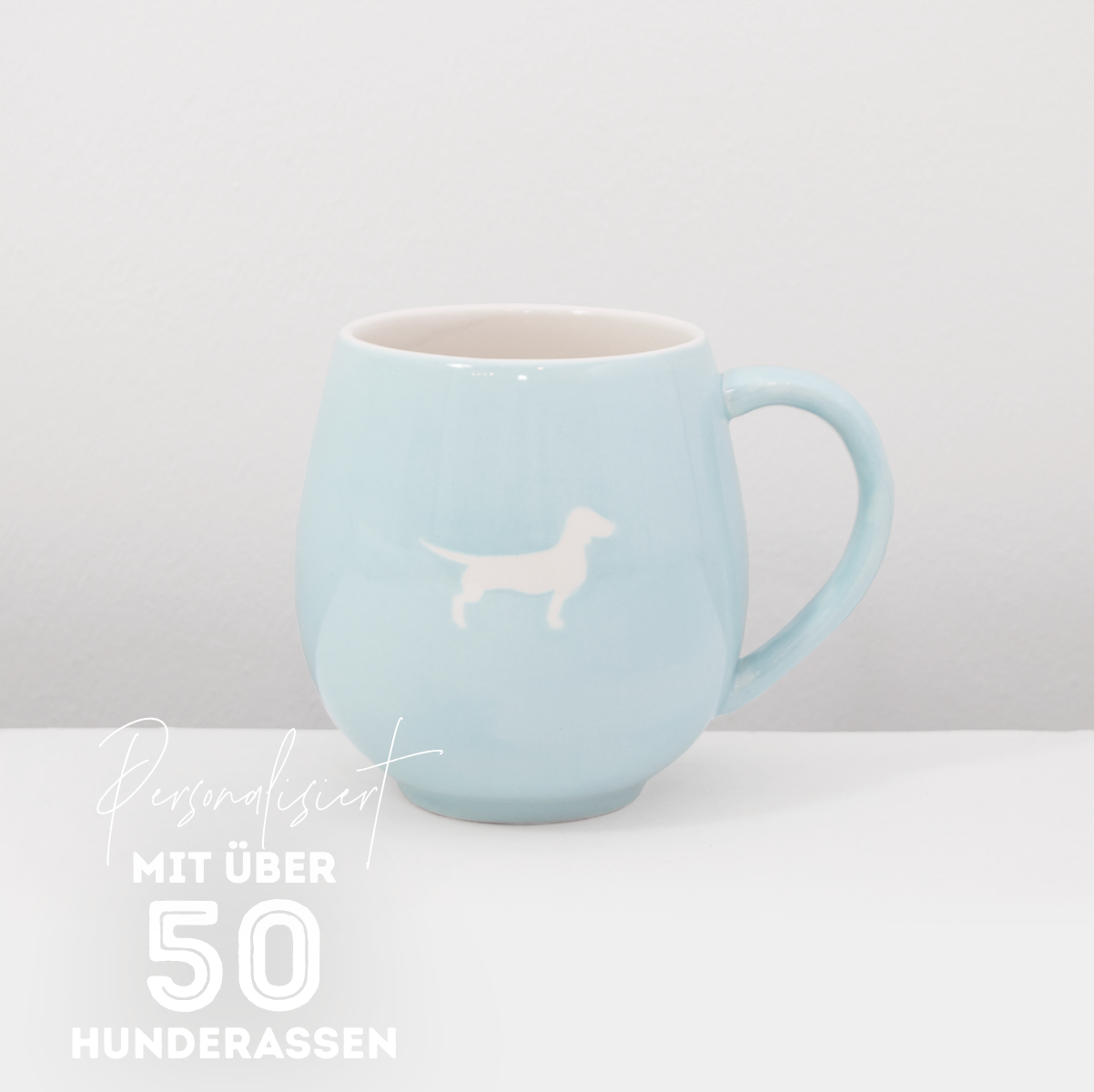 Große Tasse Lieblingshund Full Powder Blue