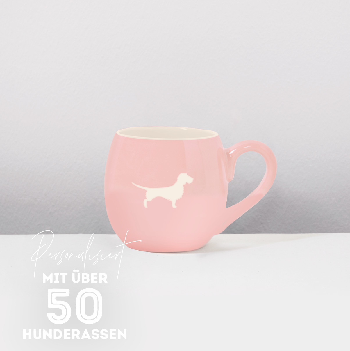 Tasse Lieblingshund Full Powder Rose