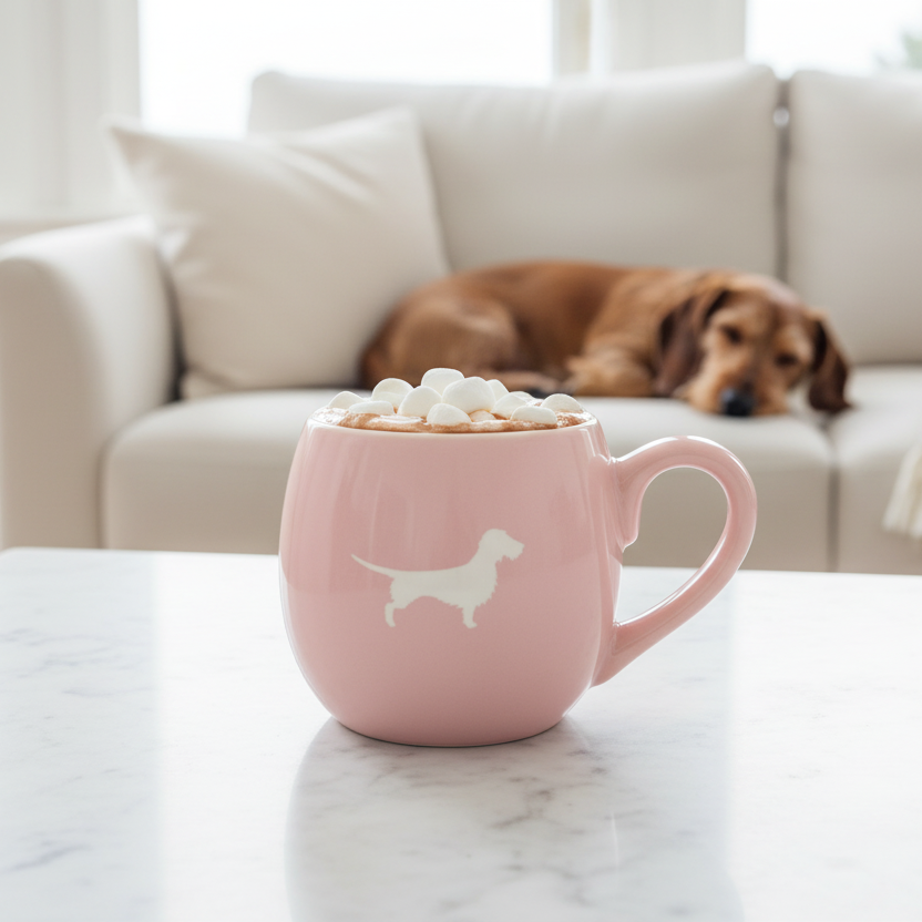 Tasse Lieblingshund Full Powder Rose