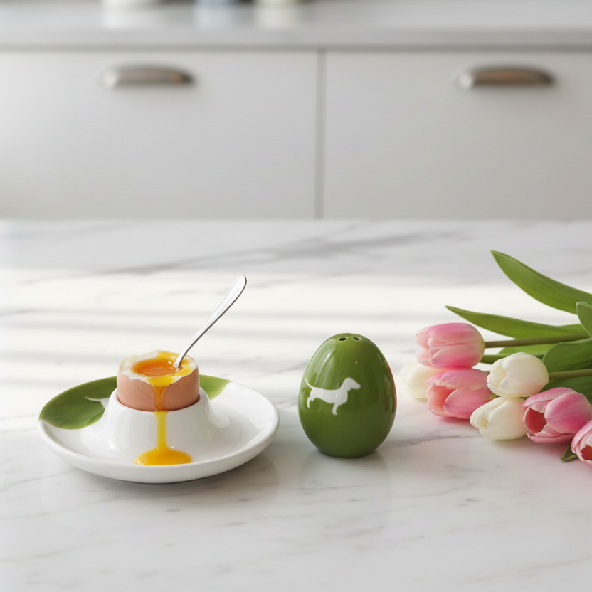 OsterEier-Set Lieblingshund Powder Olive