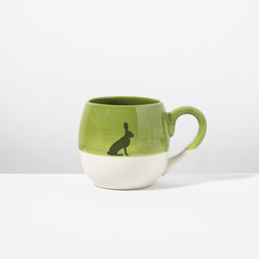 Tasse Hase Olive