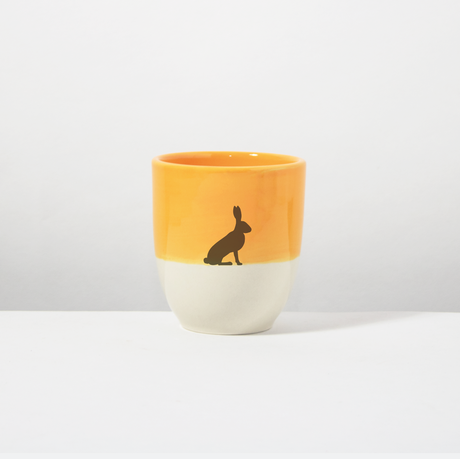 Becher Hase Light Orange