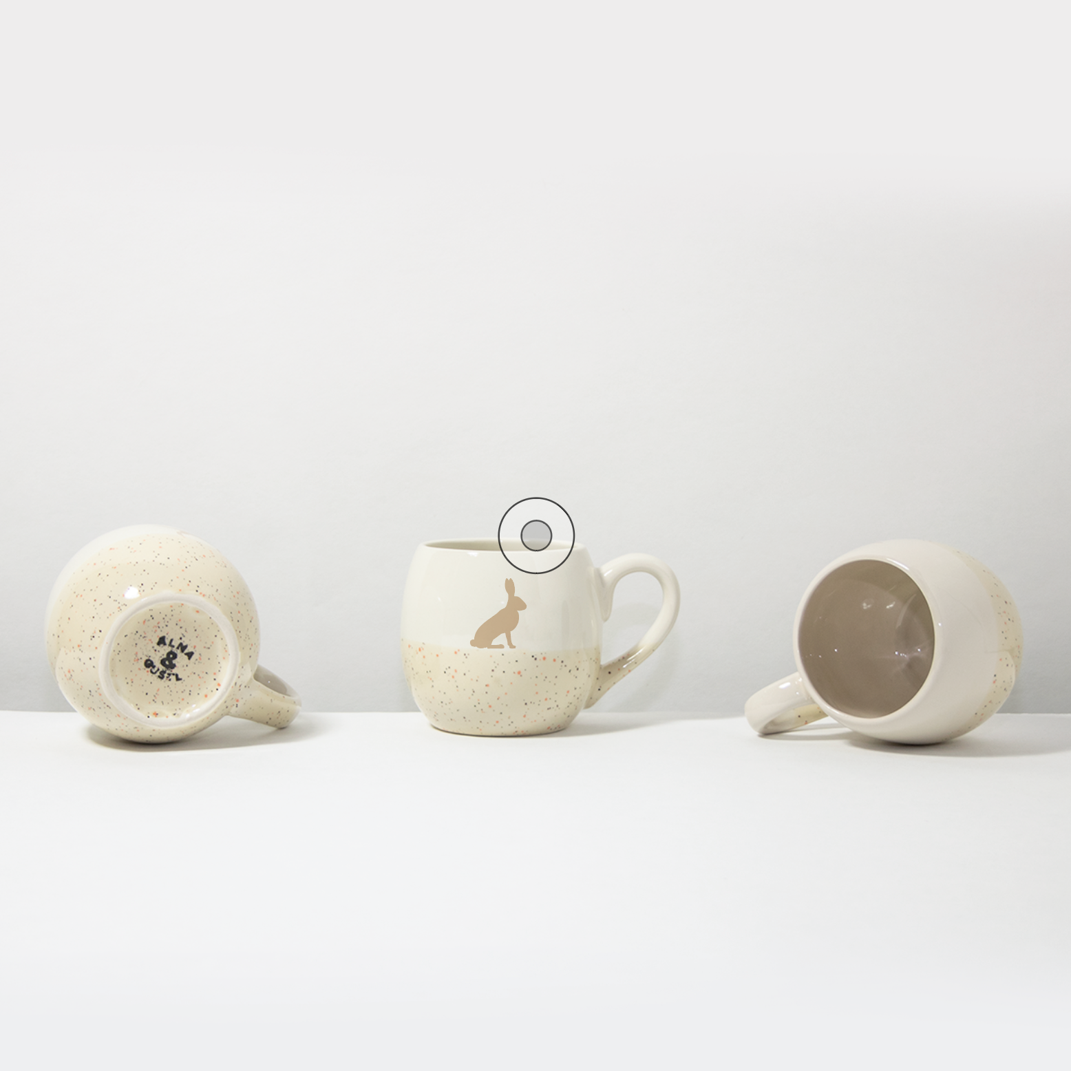 Tasse Hase Sand