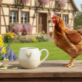 Tasse Henne Sand