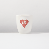 Becher DOG MOM Heart