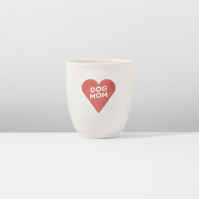 Becher DOG MOM Heart