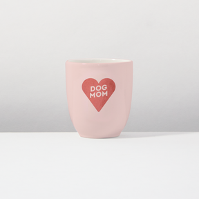 Becher DOG MOM Rose Heart