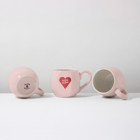 Tasse DOG MOM Rose Heart