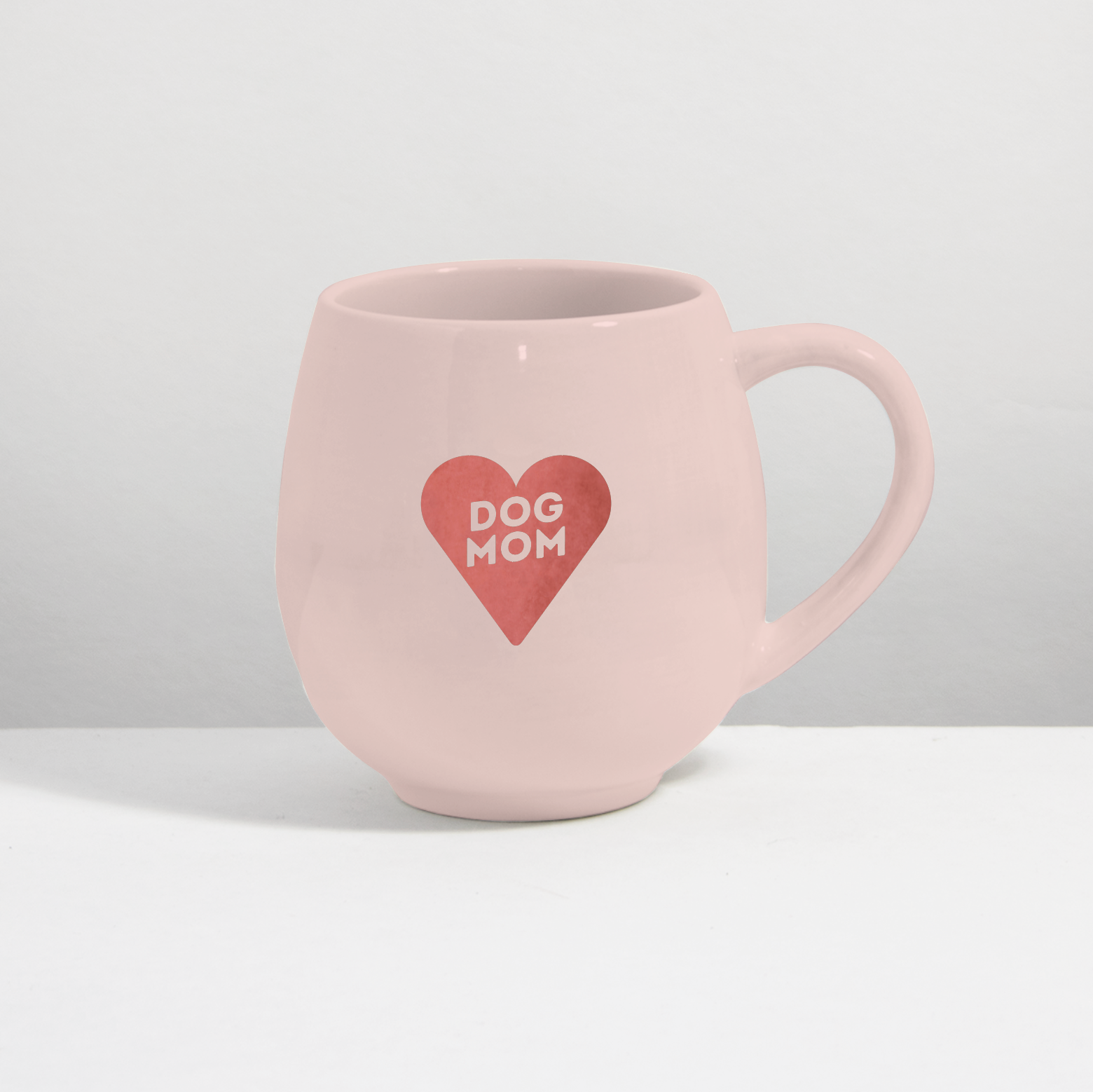 Große Tasse DOG MOM Rose Heart