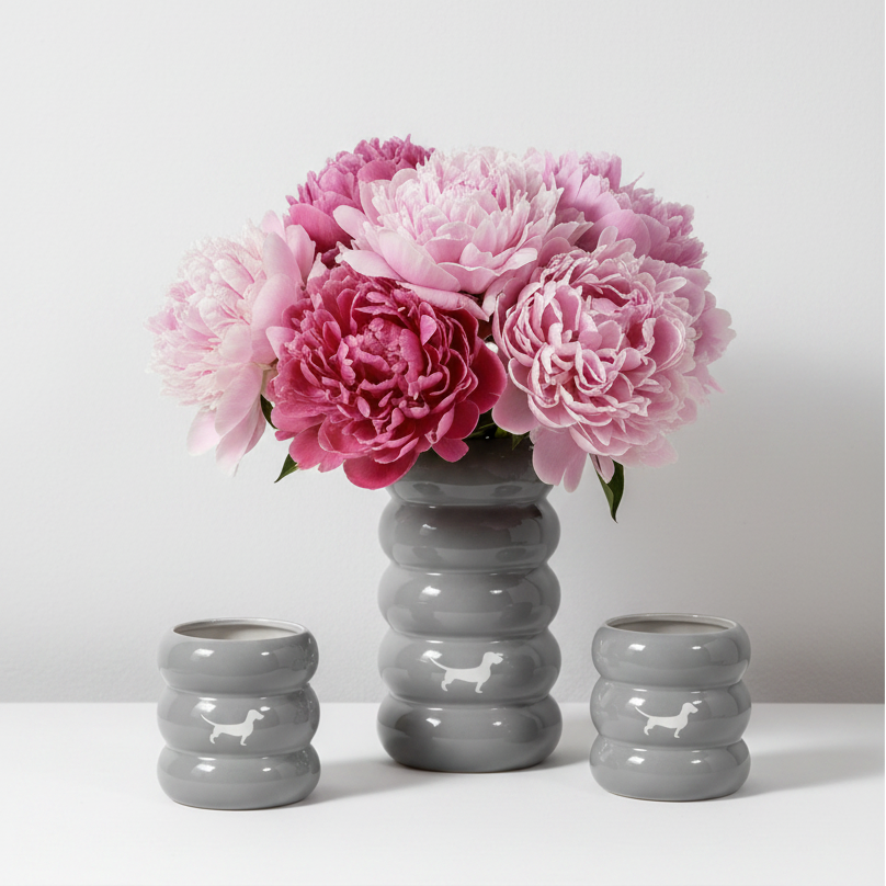 Bubble Vase Lieblingshund Dusty