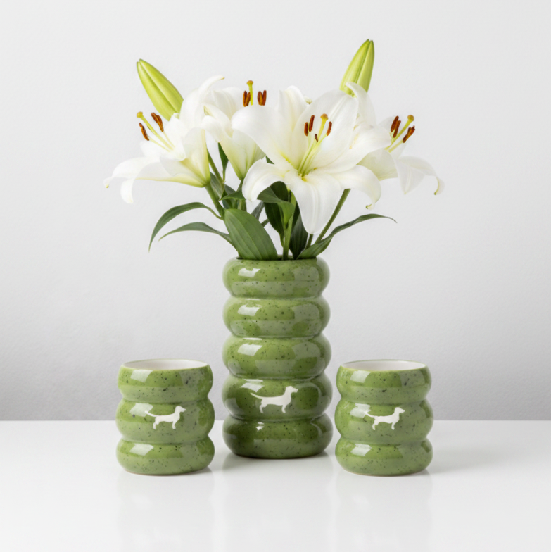 Bubble Vase Lieblingshund Matcha