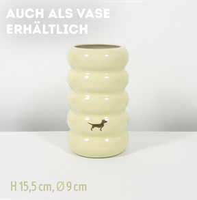Bubble Becher Dackel Lime