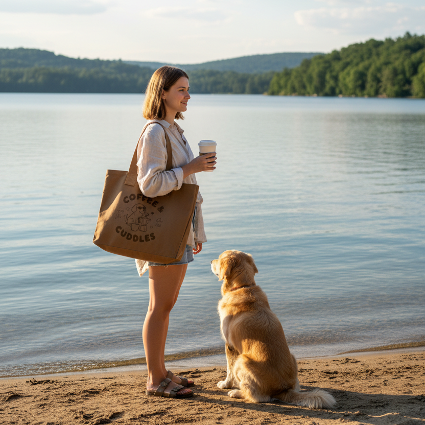 Beach Bag: Coffee & Cuddles